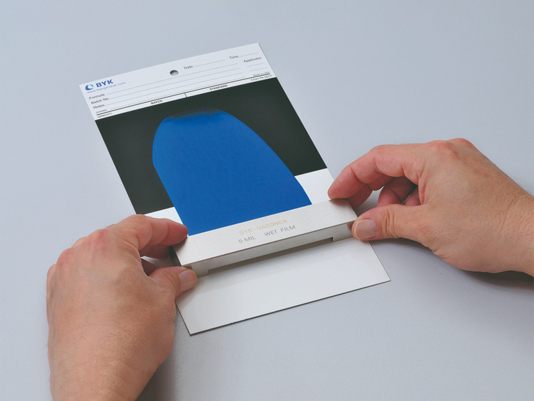 Thước kéo màng sơn 1 mặt BYK No. 5558 Thước kéo màng sơn 1 mặt BYK No. 5558