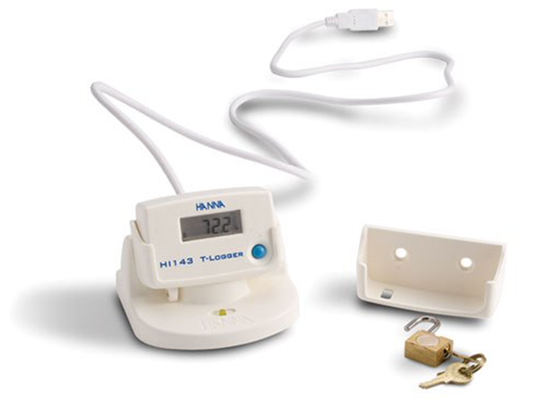 máy đo nhiệt độ treo tường HI 143