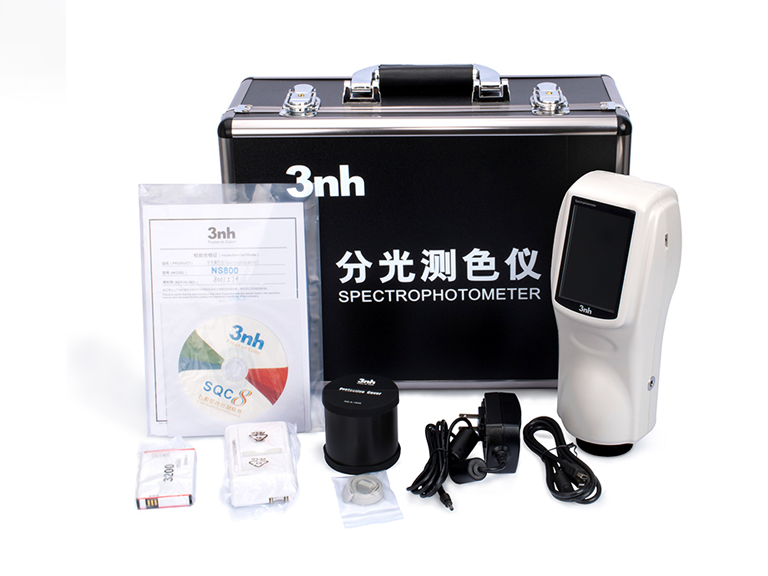 toàn bộ phụ kiện máy đo màu NS800